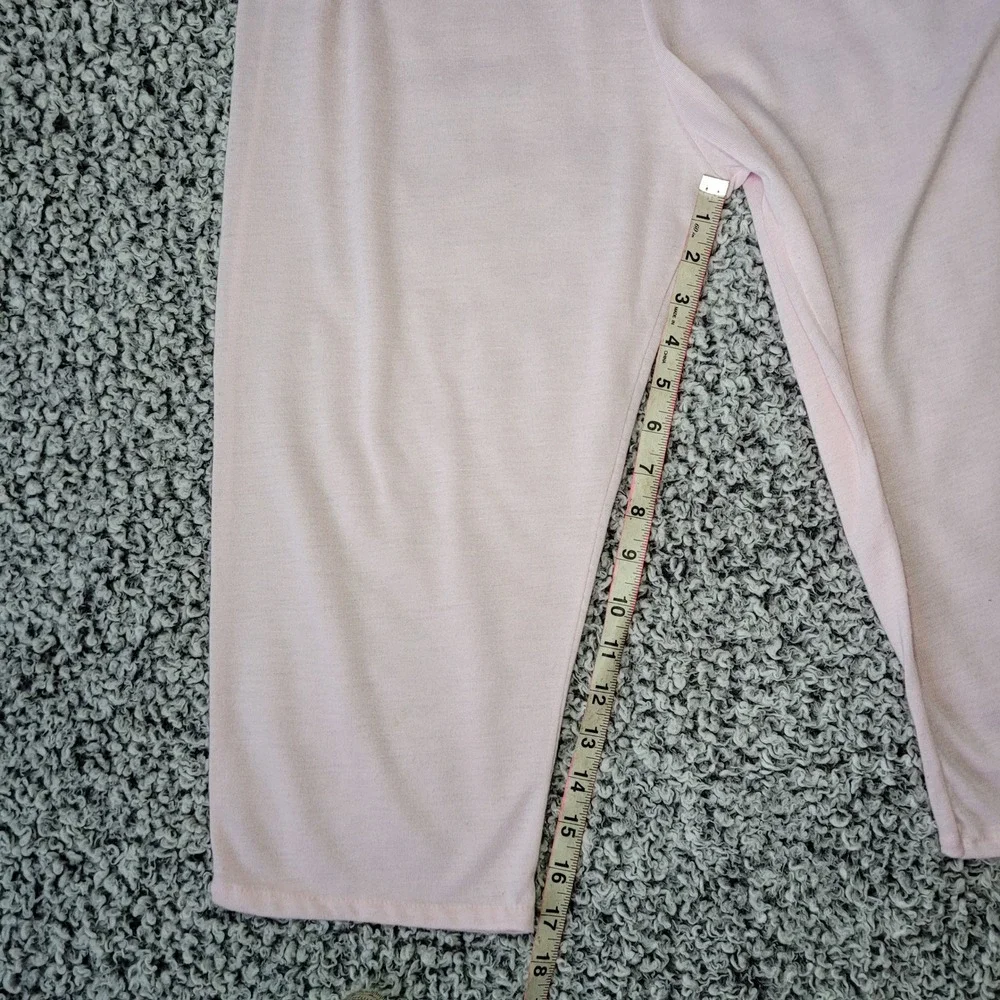 Vintage 90s baby pink pajama set fleece pastel coquette‎ cute girly feminine